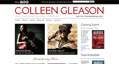 Desktop Screenshot of colleengleason.com